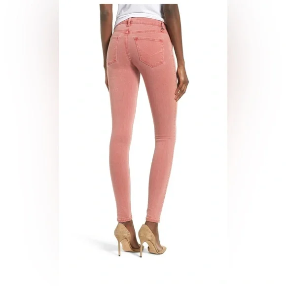 Hudson Jeans Nico Super Skinny Colored Denim Pink Size 29 - Picture 2 of 12